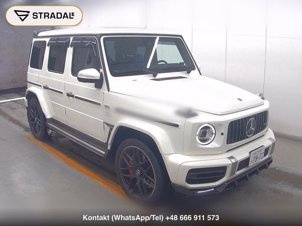 MERCEDES AMG G-CLASS 4WD G63 2019, aukcja z Japonii, zdjęcie 1