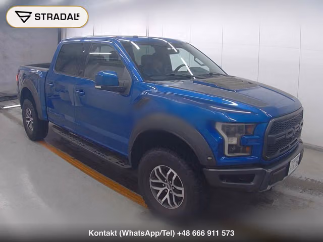 FORD F-150 4D 4WD SVT RAPTOR 2017, samochód z aukcji Japonii