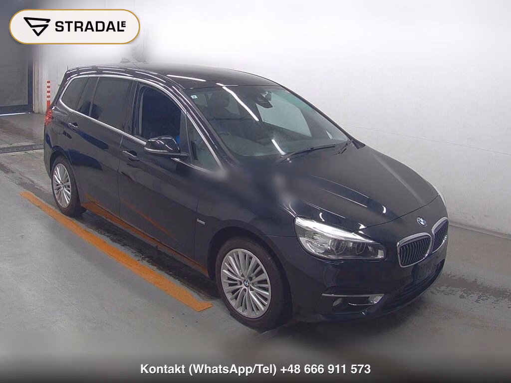 BMW 2 SERIES 5D 218D GRAN TOURER LUXURY 2015, aukcja z Japonii, zdjęcie 1