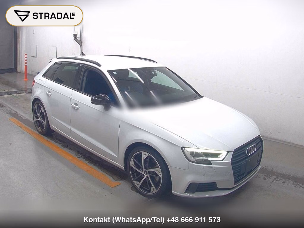 AUDI A3 5D BLACK STYLING 2019, aukcja z Japonii, zdjęcie 1