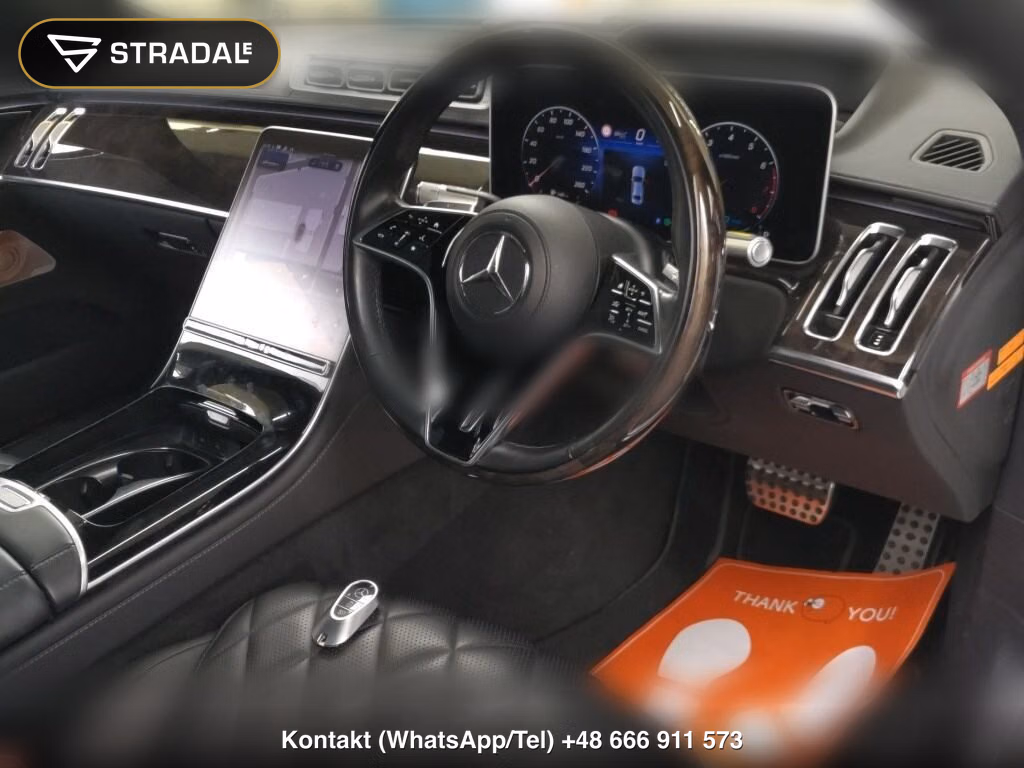 MERCEDES BENZ S-CLASS 4D 4WD S580 4MATIC LONG AMG LINE, miniaturka 4