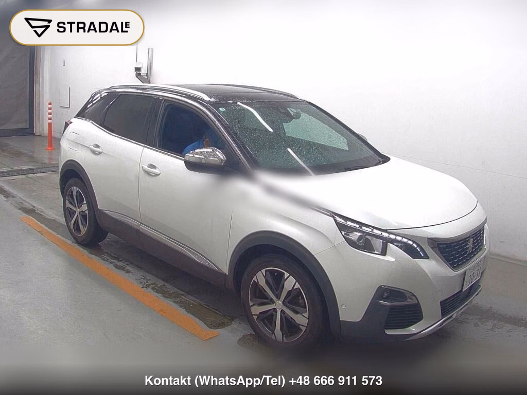 PEUGEOT 3008 GT BLUE HDI 2019, aukcja z Japonii, zdjęcie 1