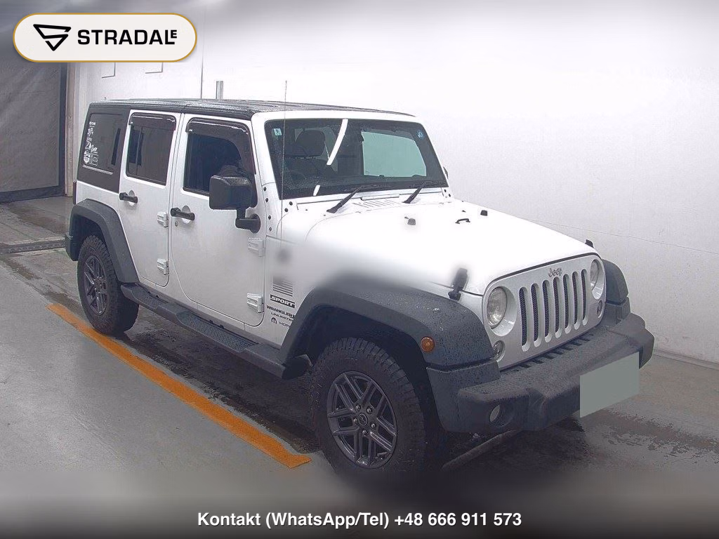 CHRYSLER JEEP JEEP WRANGLER UNLIMITED 4WD SPORT 2018, aukcja z Japonii, zdjęcie 1