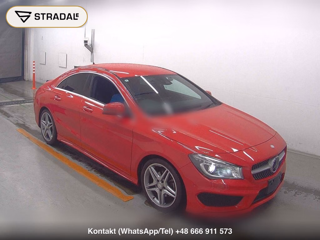 MERCEDES BENZ CLA-CLASS CLA180 AMG LINE 2016, aukcja z Japonii, zdjęcie 1