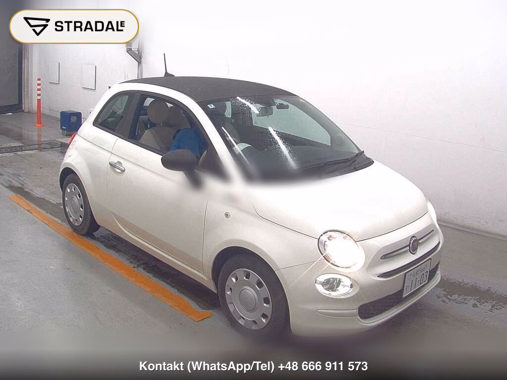 FIAT 500 1.2 POP 2020, aukcja z Japonii, zdjęcie 1