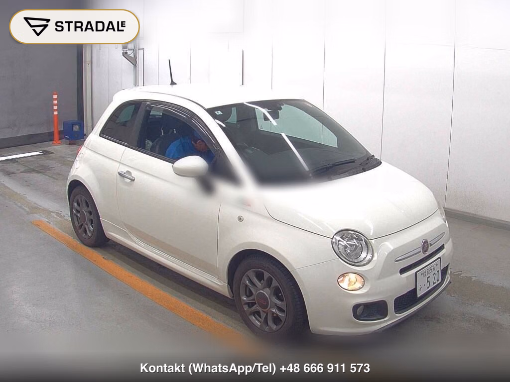 FIAT 500S TWINAIR 2014, aukcja z Japonii, zdjęcie 1