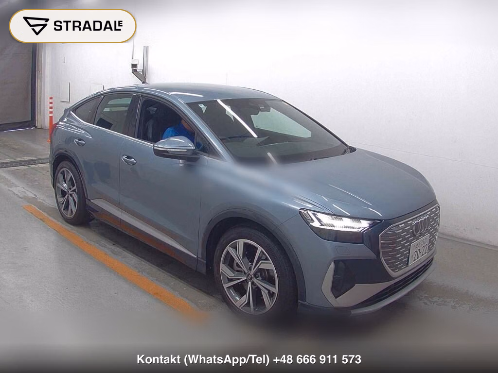 AUDI Q4 SPORTBACK E-TRON 40 S LINE 2022, aukcja z Japonii, zdjęcie 1