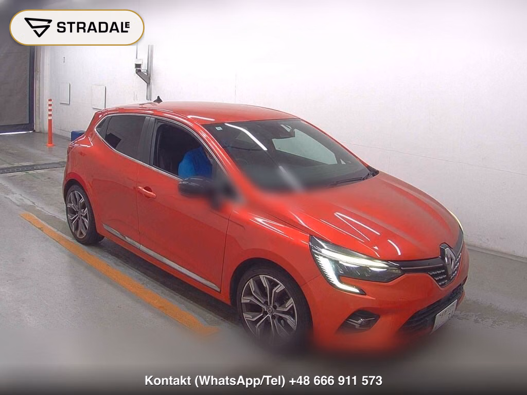 RENAULT LUTECIA 5D INTENSE TECH PACK 2020, aukcja z Japonii, zdjęcie 1