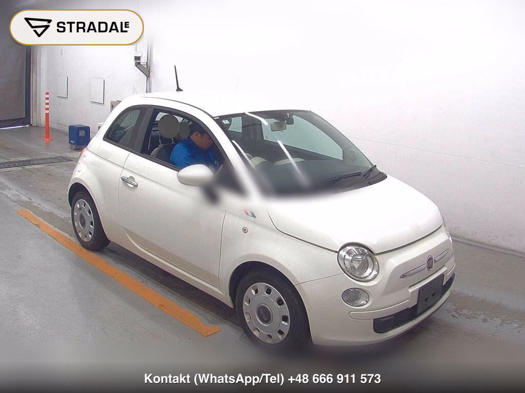 FIAT 500 2016, aukcja z Japonii, zdjęcie 1