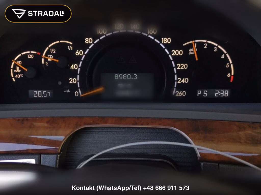 MERCEDES BENZ S-CLASS 4D S320, miniaturka 7
