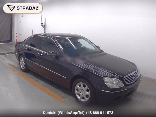 MERCEDES BENZ S-CLASS 4D S320 2000, samochód z aukcji Japonii