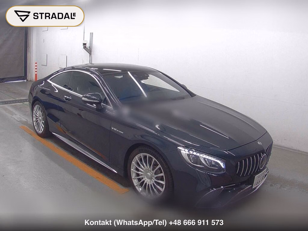 MERCEDES AMG S-CLASS CP S65 COUPE 2019, aukcja z Japonii, zdjęcie 1