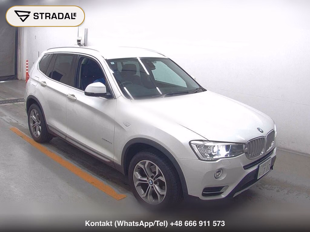 BMW X3 4WD XDRIVE 20D X LINE 2016, aukcja z Japonii, zdjęcie 1
