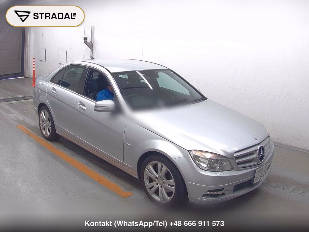 MERCEDES BENZ C-CLASS 4D C200 CGI BLUEEFFICIENCY 2011, aukcja z Japonii, zdjęcie 1