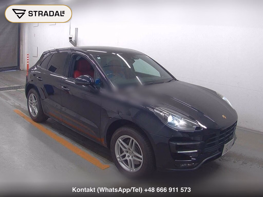 PORSCHE MACAN 4WD MACAN TURBO 2016, aukcja z Japonii, zdjęcie 1