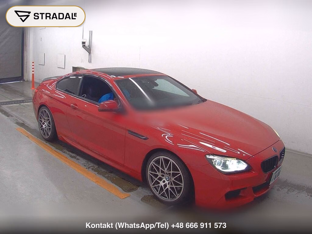BMW 6 SERIES CP 640I COUPE M-SPORT PACKAGE 2011, aukcja z Japonii, zdjęcie 1