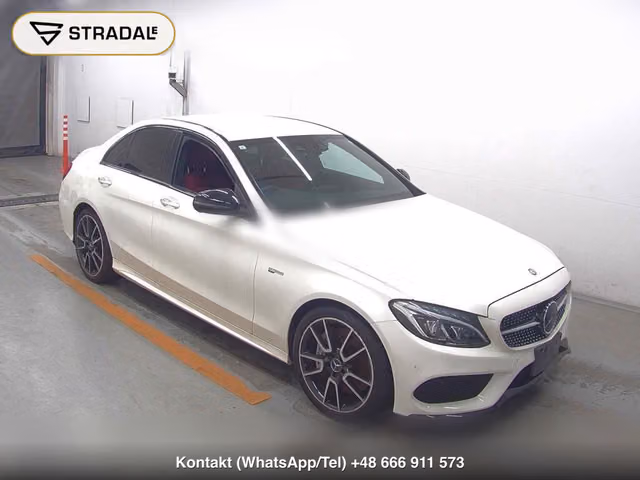 MERCEDES AMG C-CLASS 4D 4WD C43 4MATIC 2016, samochód z aukcji Japonii