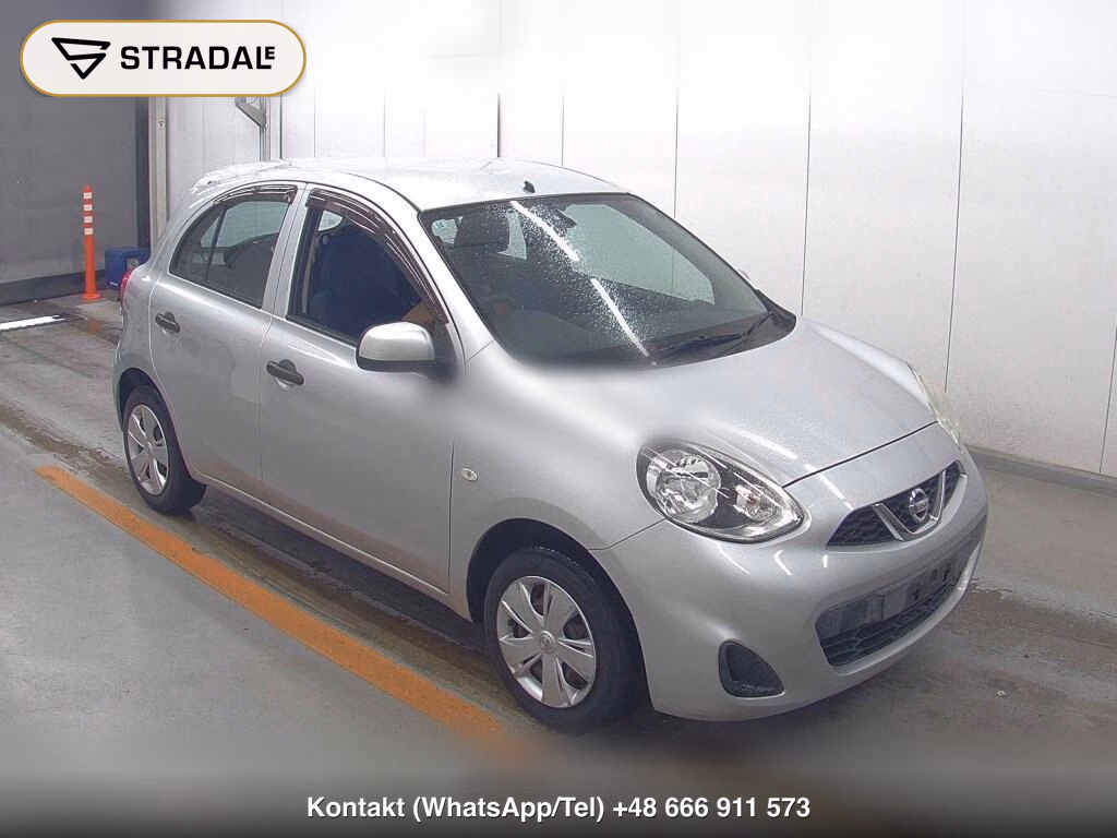 NISSAN MARCH 5D S 2016, aukcja z Japonii, zdjęcie 1