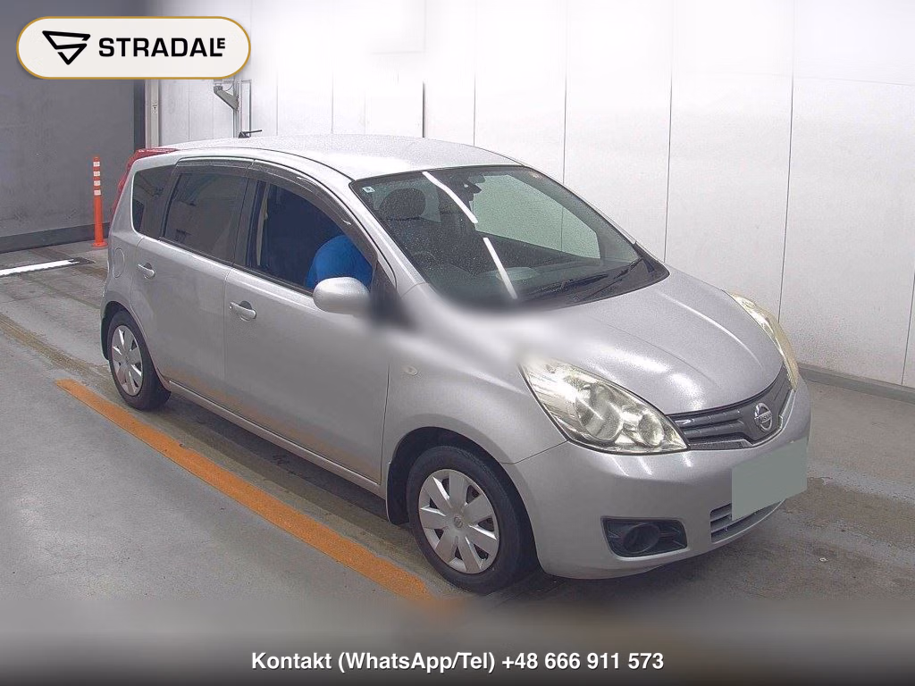 NISSAN NOTE 15X SV + PLASMA 2012, aukcja z Japonii, zdjęcie 1