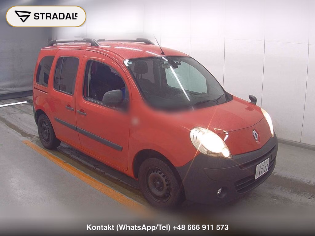 RENAULT KANGOO 1.6 2013, aukcja z Japonii, zdjęcie 1