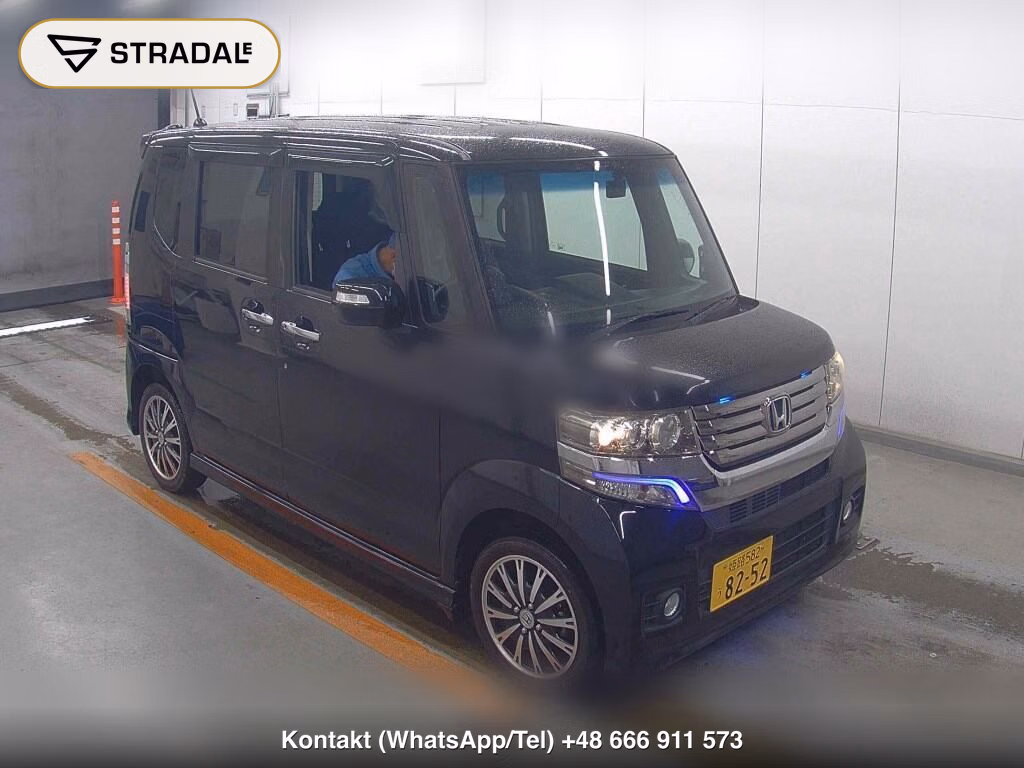 HONDA N-BOX CUSTOM 4WD G･TURBO PACKAGE 2012, aukcja z Japonii, zdjęcie 1
