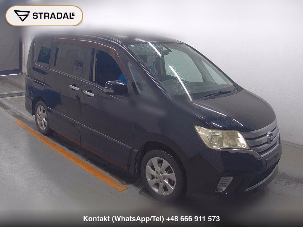 NISSAN SERENA 5D HIGHWAY STAR 2011, aukcja z Japonii, zdjęcie 1