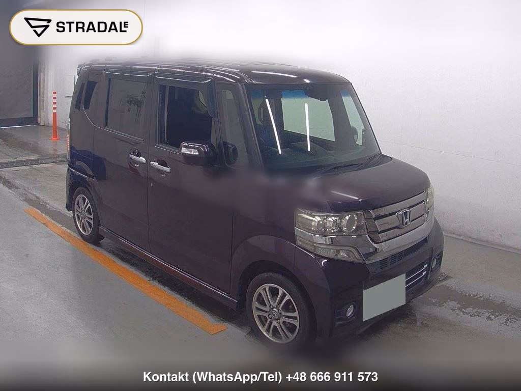 HONDA N-BOX CUSTOM G・L PACKAGE 2016, aukcja z Japonii, zdjęcie 1