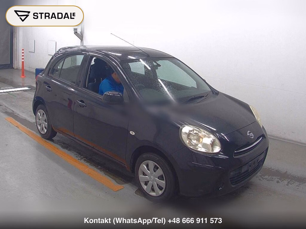 NISSAN MARCH 5D 12X 2013, aukcja z Japonii, zdjęcie 1