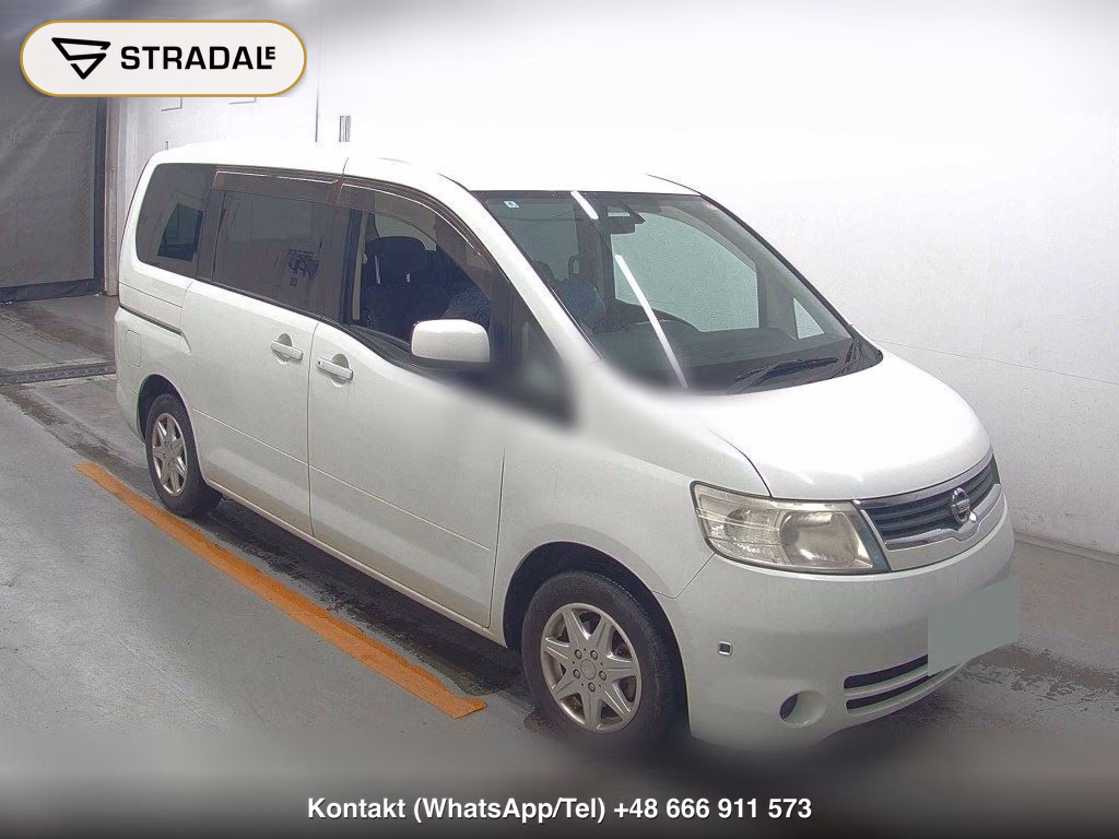 NISSAN SERENA 5D 20S 2007, aukcja z Japonii, zdjęcie 1