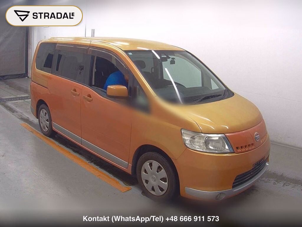 NISSAN SERENA 5D 20RS 2006, aukcja z Japonii, zdjęcie 1