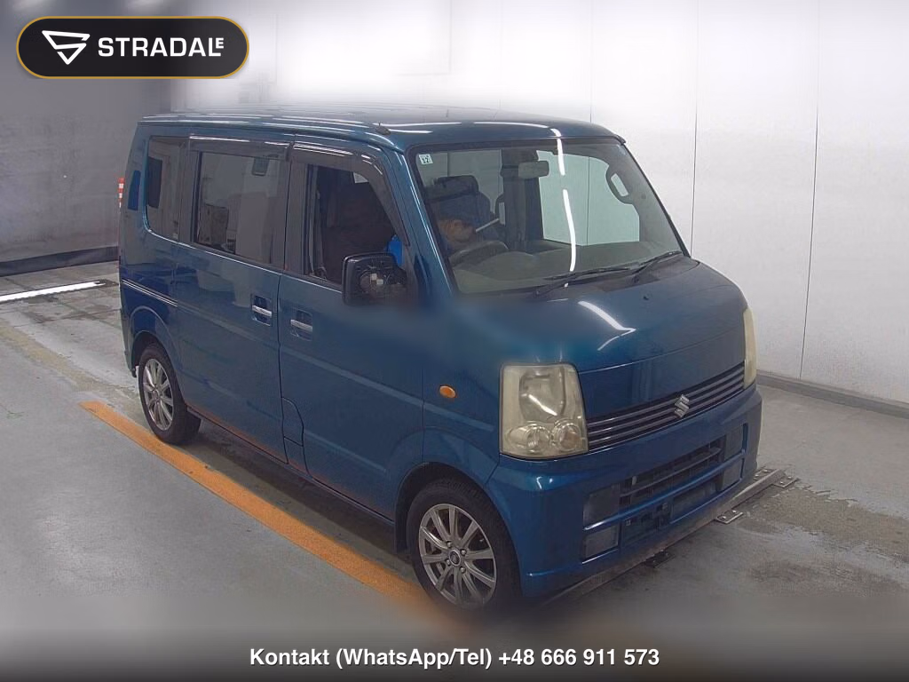 SUZUKI EVERY WAGON JP TURBO 2005, aukcja z Japonii, zdjęcie 1