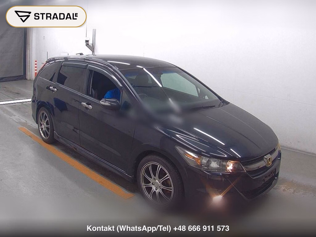 HONDA STREAM RSZ HDD NAVI PACKAGE 2009, aukcja z Japonii, zdjęcie 1