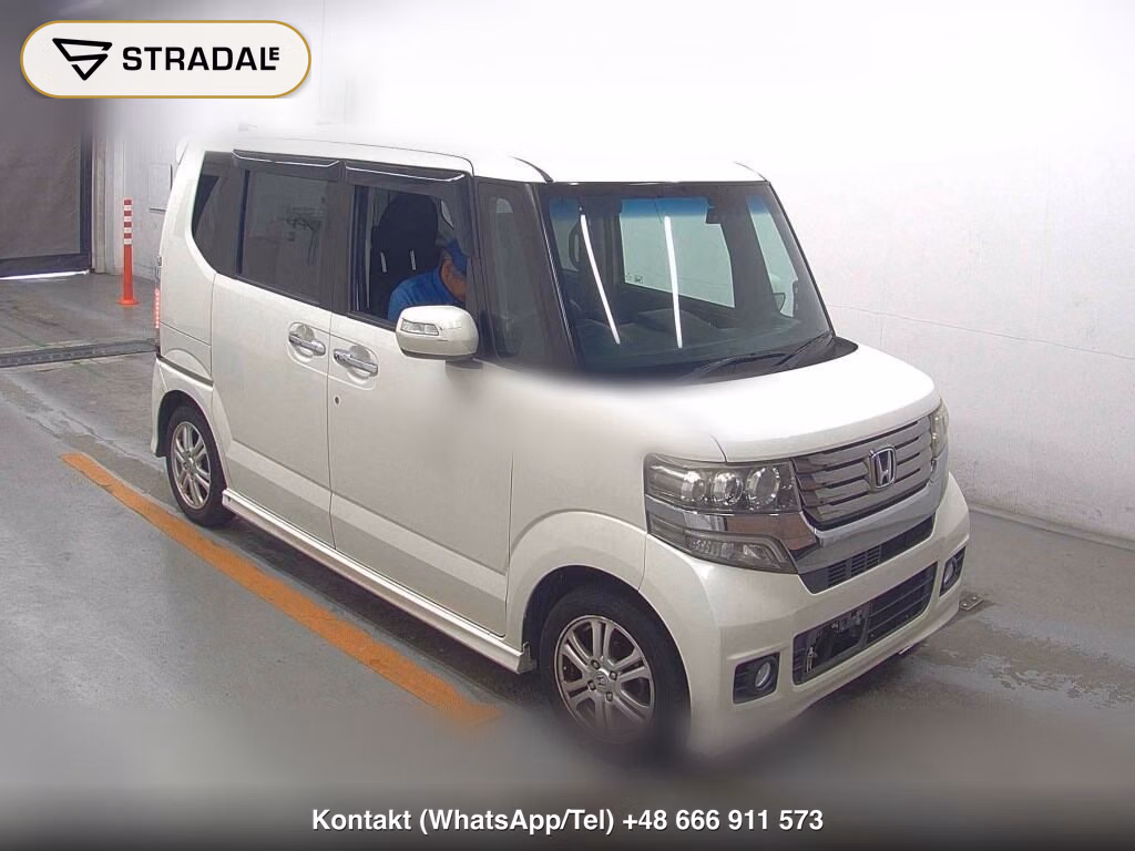 HONDA N-BOX CUSTOM G･L PACKAGE 2012, aukcja z Japonii, zdjęcie 1