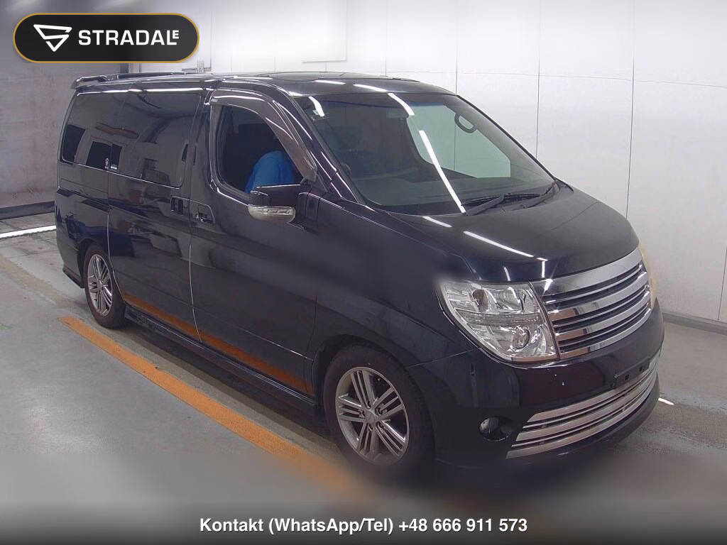 NISSAN ELGRAND 5D RIDER ALPHA 2005, aukcja z Japonii, zdjęcie 1