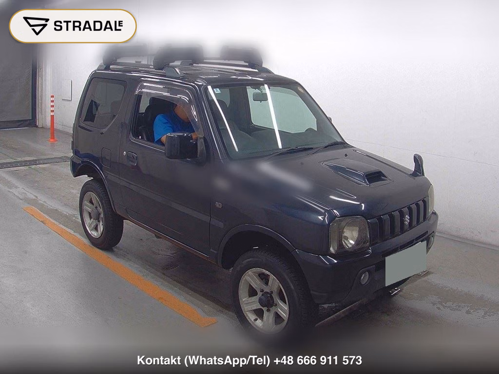 SUZUKI JIMNY 3D 4WD WILD WIND 2008, aukcja z Japonii, zdjęcie 1