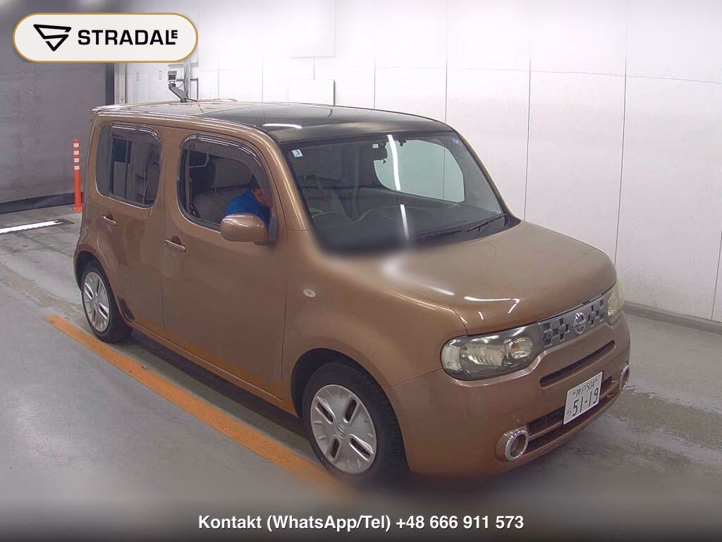 NISSAN CUBE 15X V SELECTION 2011, aukcja z Japonii, zdjęcie 1
