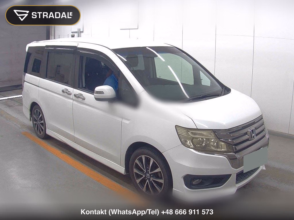 HONDA STEPWAGON SPADA Z COOL SPIRIT INTER NAVI SELECTION 2012, aukcja z Japonii, zdjęcie 1