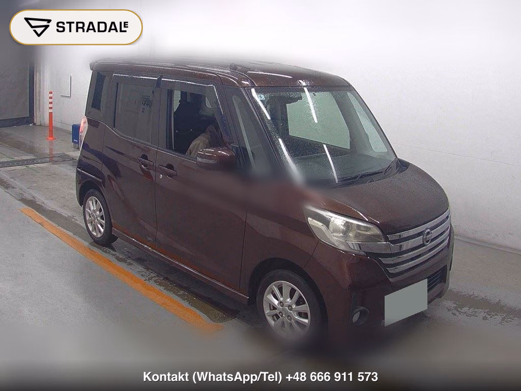 NISSAN DAYZ ROOX HIGHWAY STAR X 2014, aukcja z Japonii, zdjęcie 1