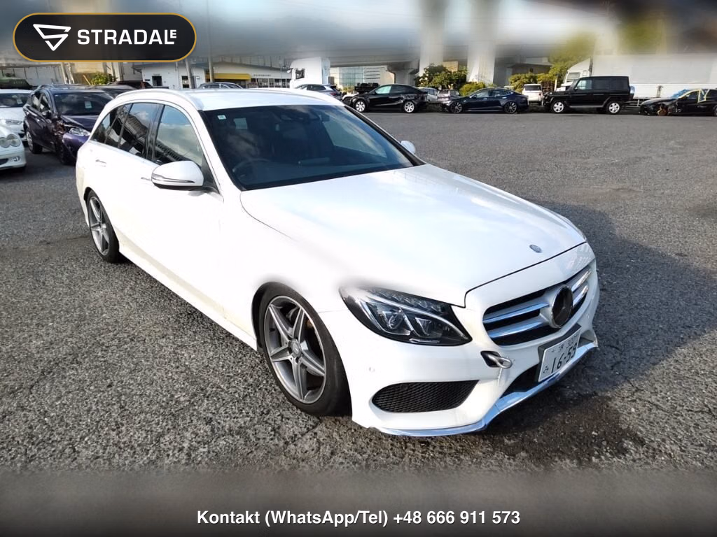 MERCEDES BENZ C-CLASS STATIONWAGON C220D STATIONWAGON SPORTS 2016, aukcja z Japonii, zdjęcie 1