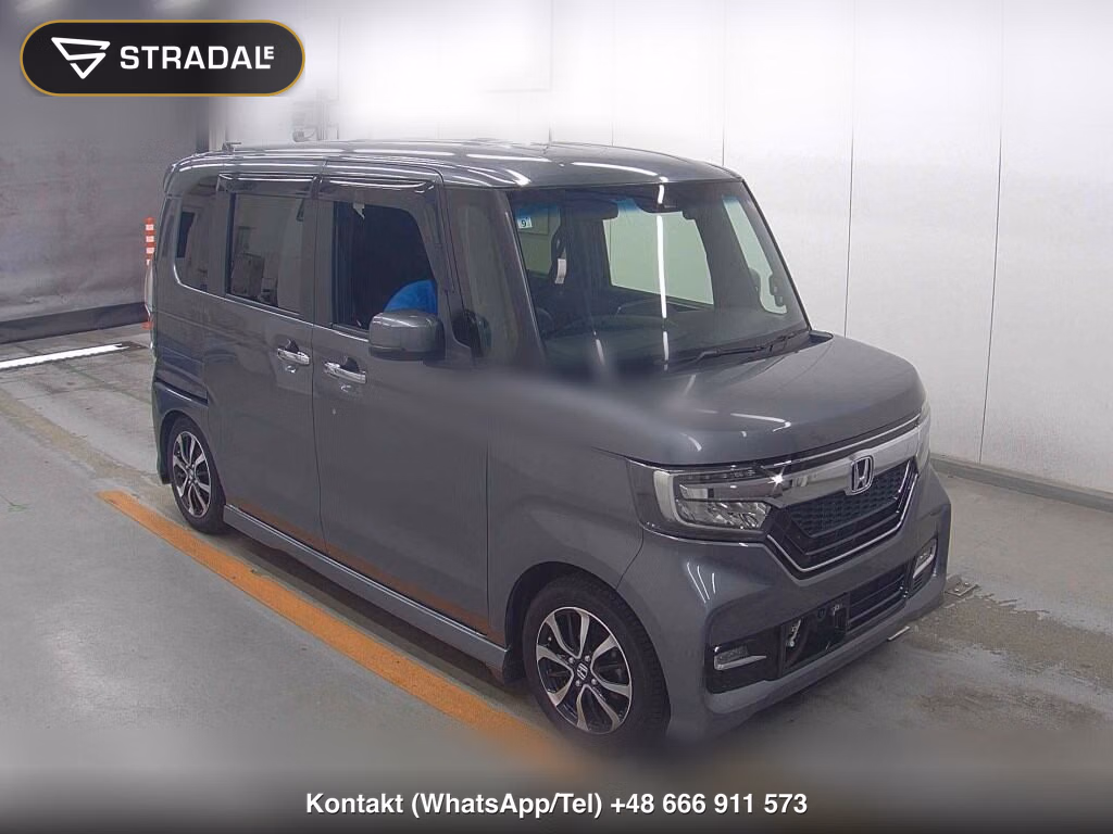 HONDA N-BOX CUSTOM G･L HONDA SENSING 2019, aukcja z Japonii, zdjęcie 1