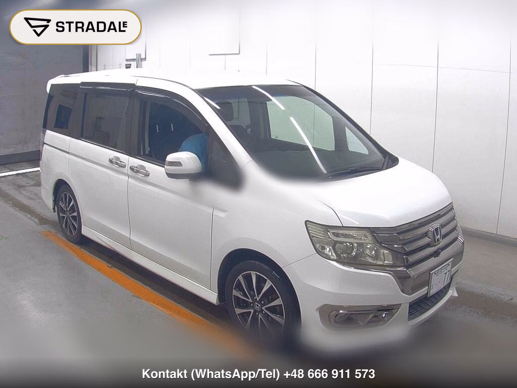 HONDA STEPWAGON SPADA Z COOL SPIRIT INTER NAVI SELECTION 2012, aukcja z Japonii, zdjęcie 1