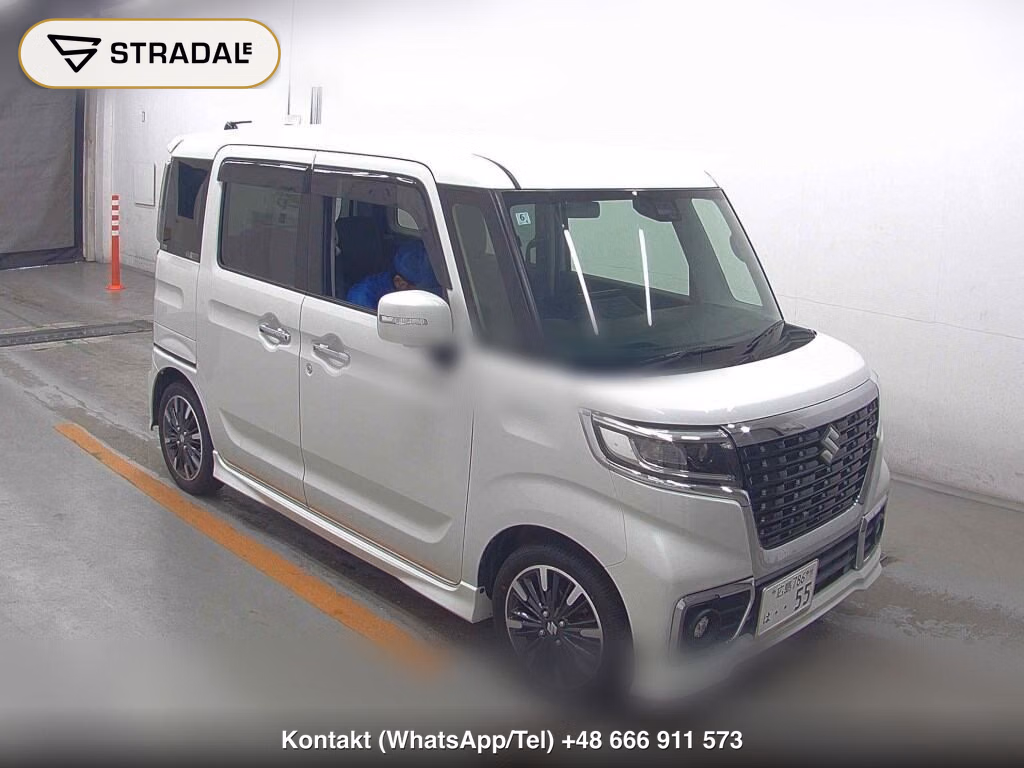 SUZUKI SPACIA CUSTOM HYBRID XS 2019, aukcja z Japonii, zdjęcie 1