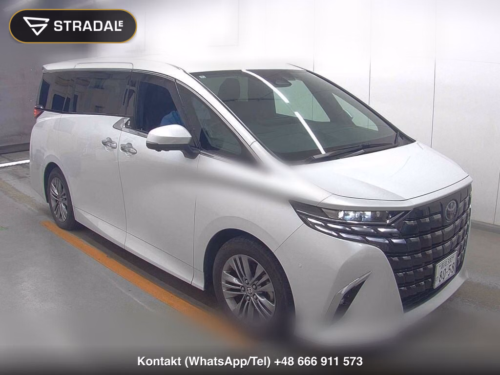 TOYOTA ALPHARD Z 2024, aukcja z Japonii, zdjęcie 1