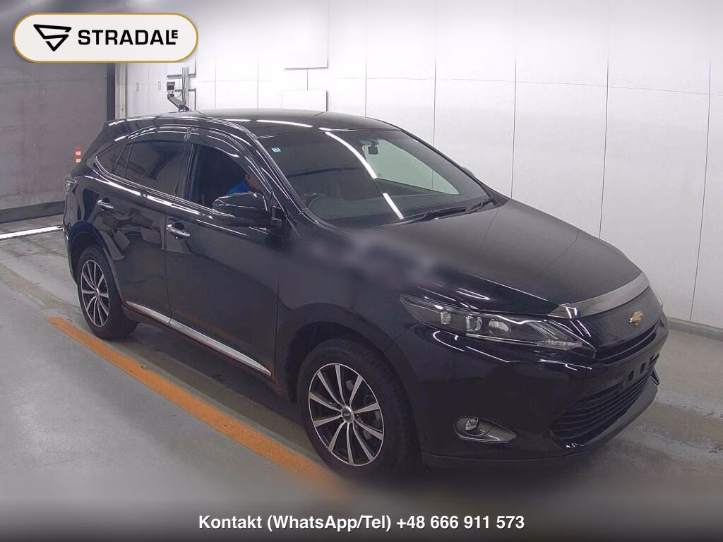 TOYOTA HARRIER ELEGANCE 2017, aukcja z Japonii, zdjęcie 1