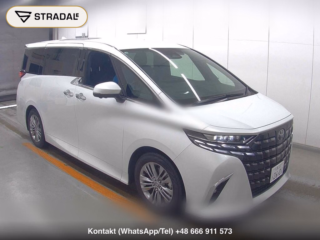 TOYOTA ALPHARD Z 2025, aukcja z Japonii, zdjęcie 1