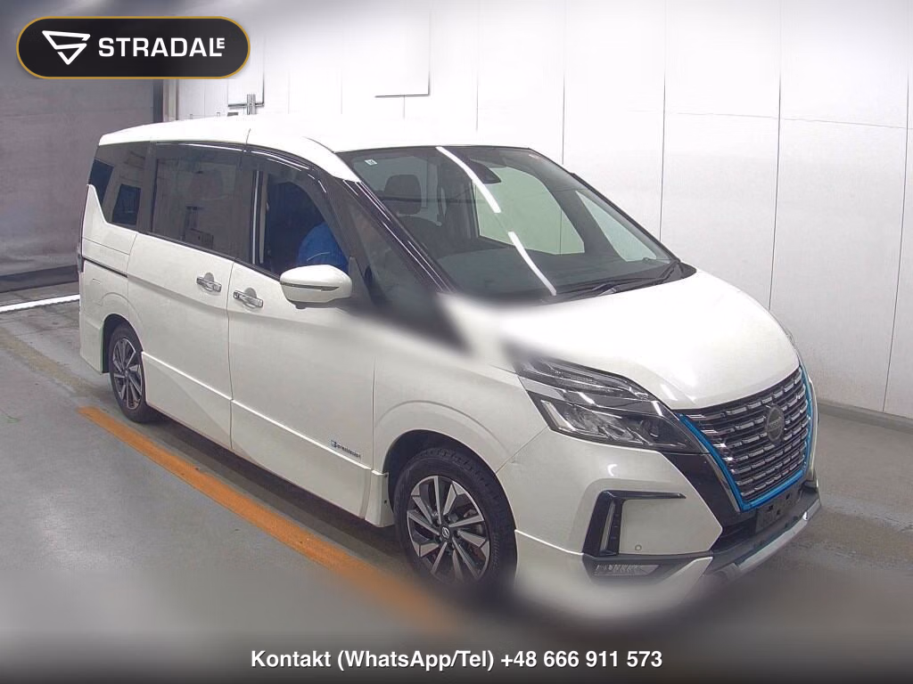 NISSAN SERENA 5D E-POWER HIGHWAY STAR V 2019, aukcja z Japonii, zdjęcie 1