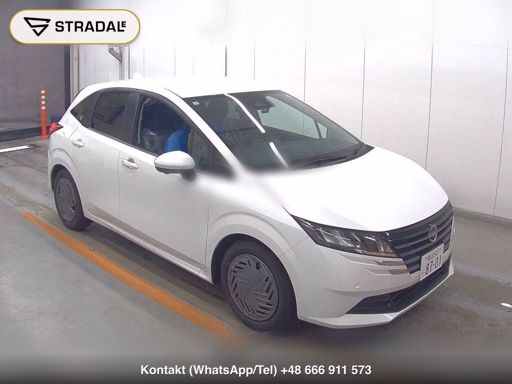 NISSAN NOTE X 2025, aukcja z Japonii, zdjęcie 1