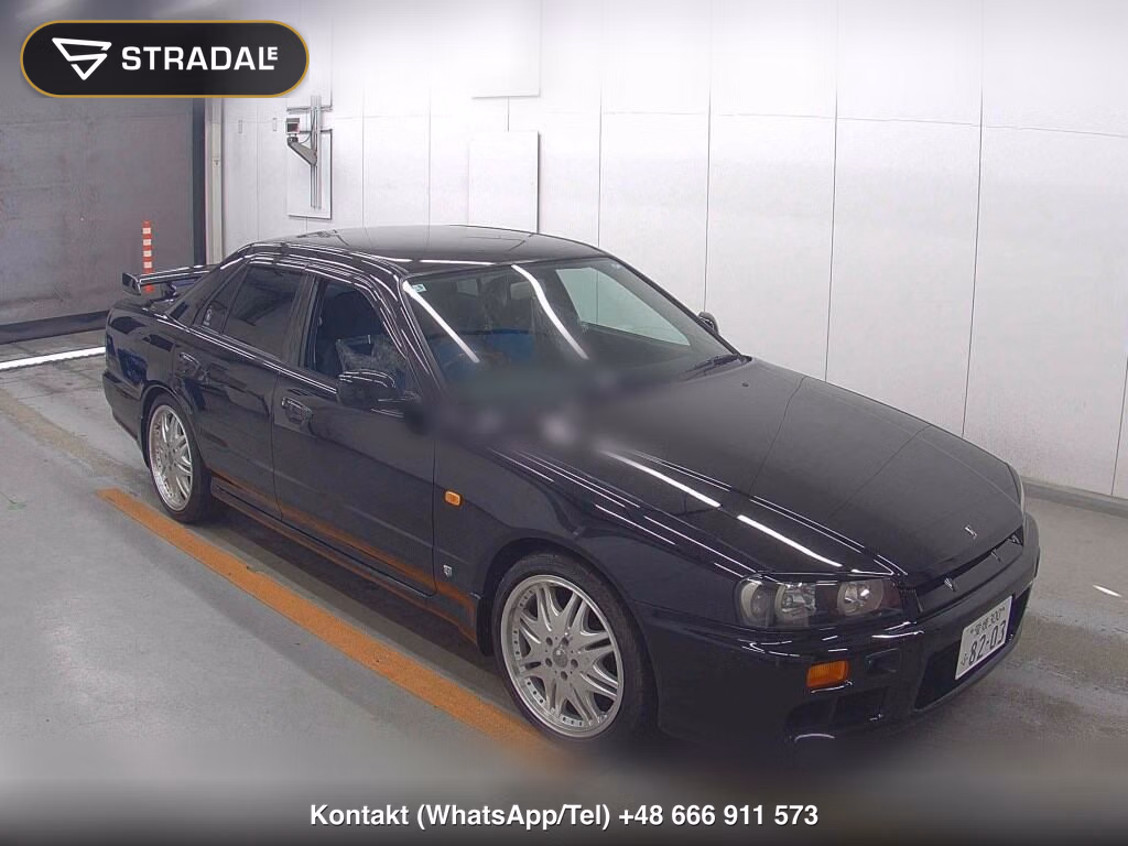NISSAN SKYLINE 4D 25GT-X 1999, aukcja z Japonii, zdjęcie 1