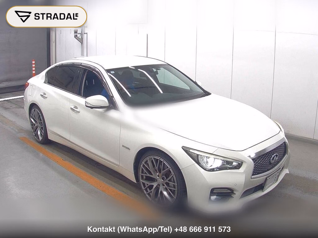 NISSAN SKYLINE 4D 350GT HYBRID TYPE SP 2015, aukcja z Japonii, zdjęcie 1