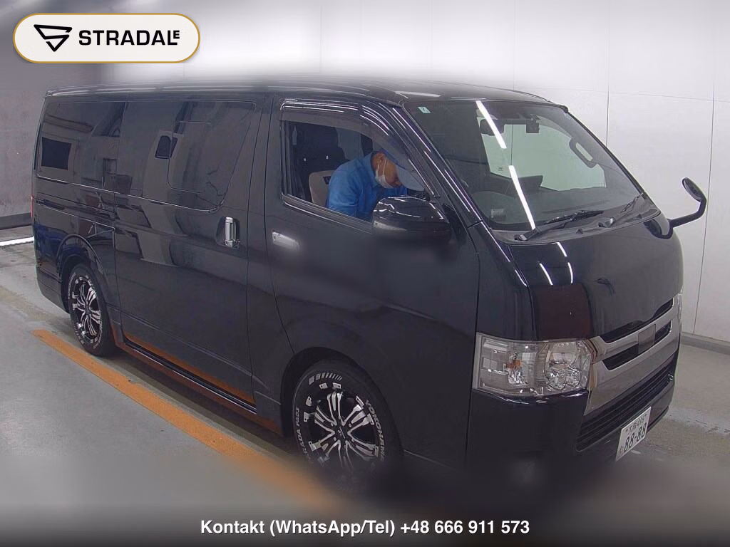 TOYOTA HIACE VAN 5D LONG SUPER GL DARK PRIME2 2019, aukcja z Japonii, zdjęcie 1
